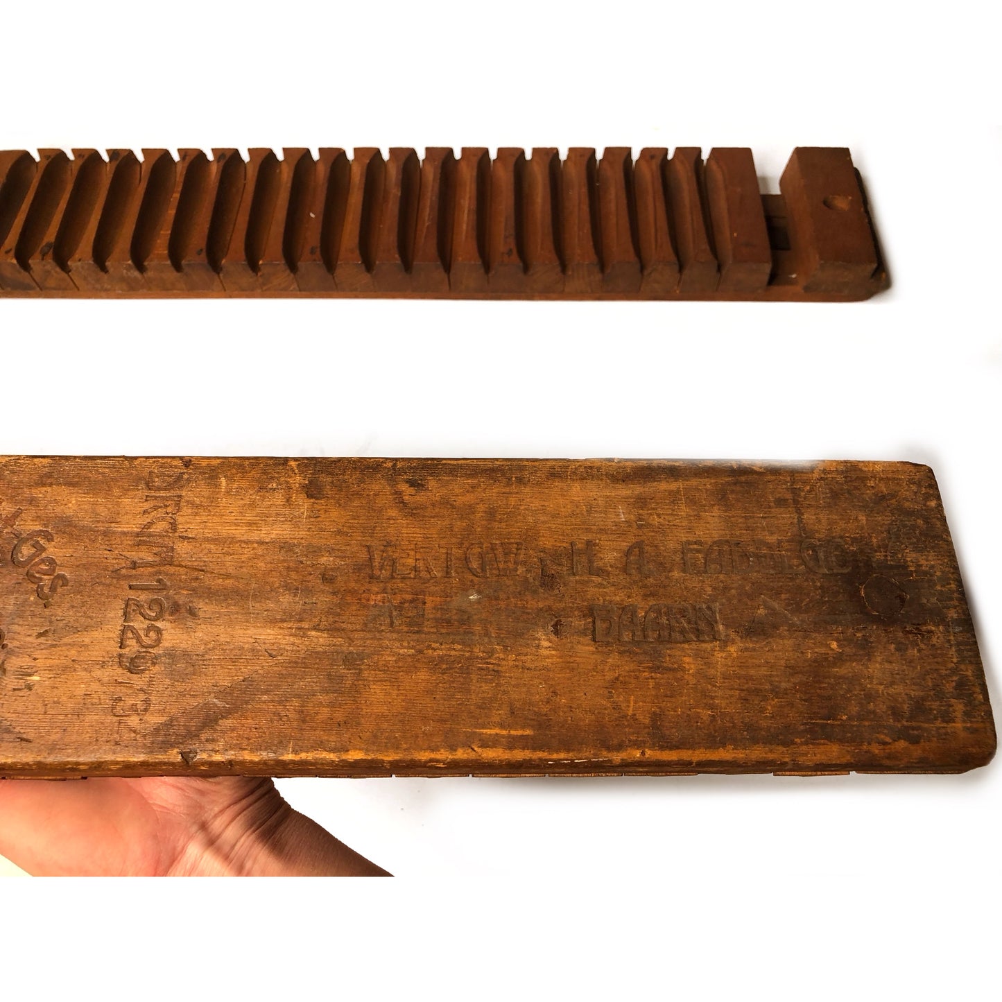 Antique cigar press or mold Carl Intelman Dutch or German origin 20 cigars