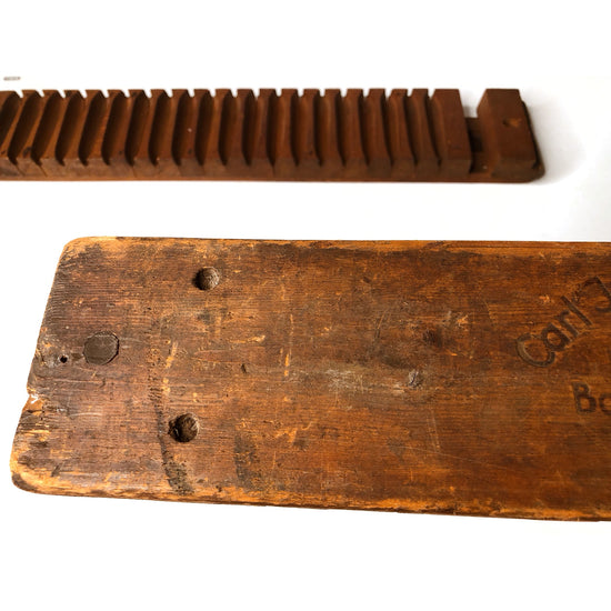 Antique cigar press or mold Carl Intelman Dutch or German origin 20 cigars