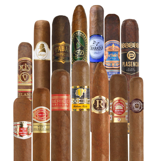 A selection of Cuban and Non Cuban cigars from Robusto House Ltd