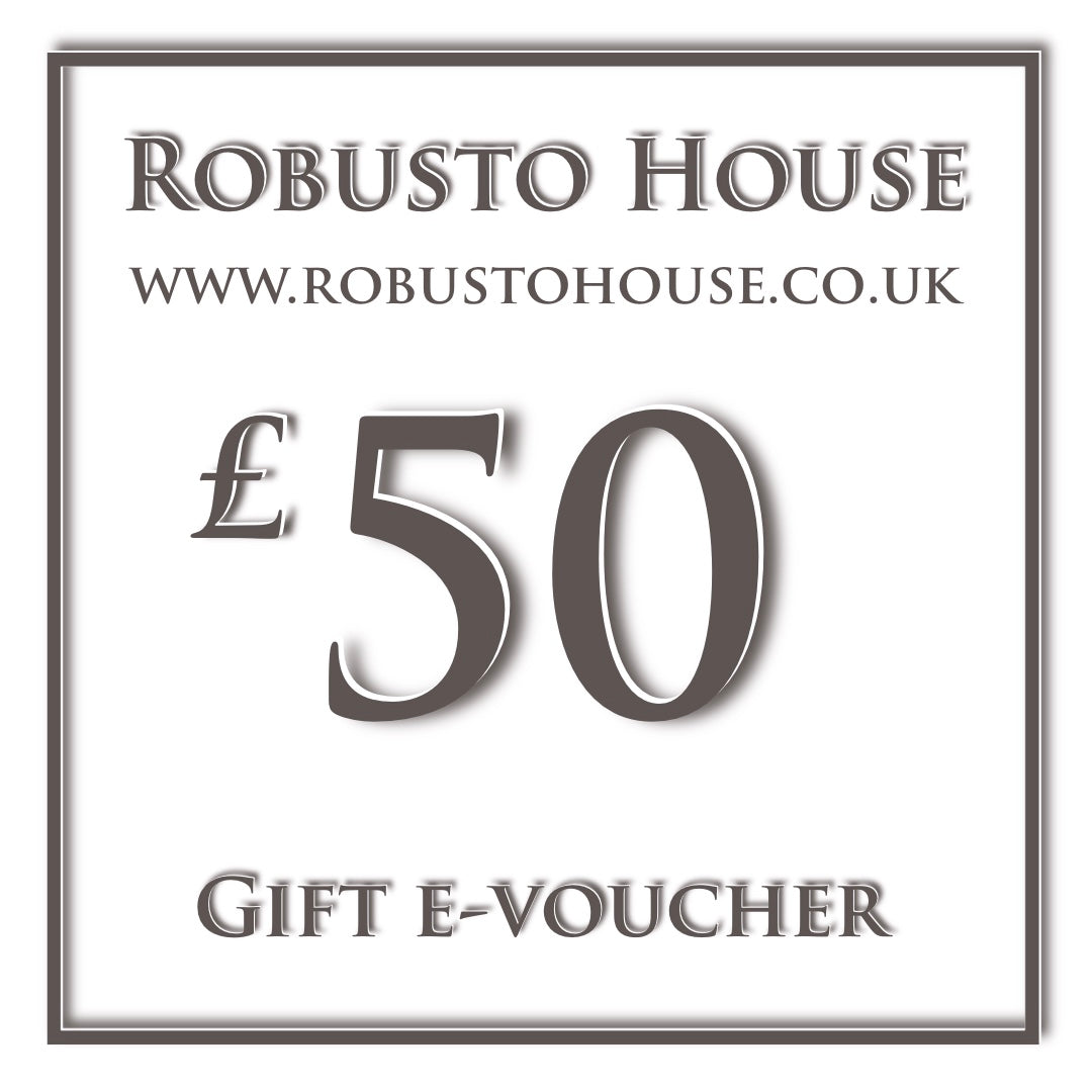 Robusto House Cigars £50 Gift E-Voucher