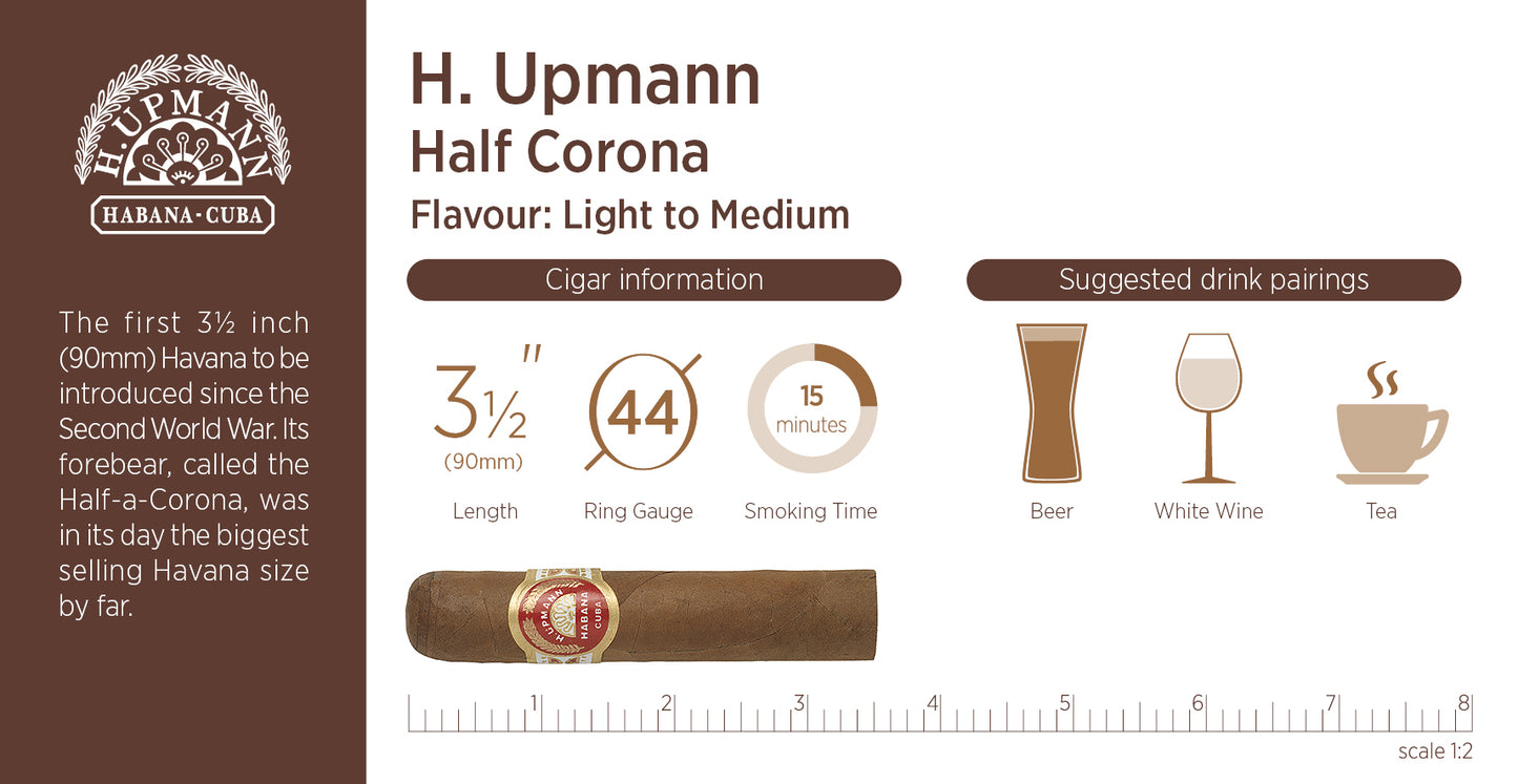 H Upmann Half Corona x10 Cigars