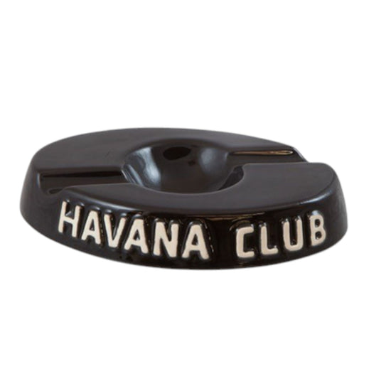 Havana Club El Socio Double Ashtray - Ebony Black