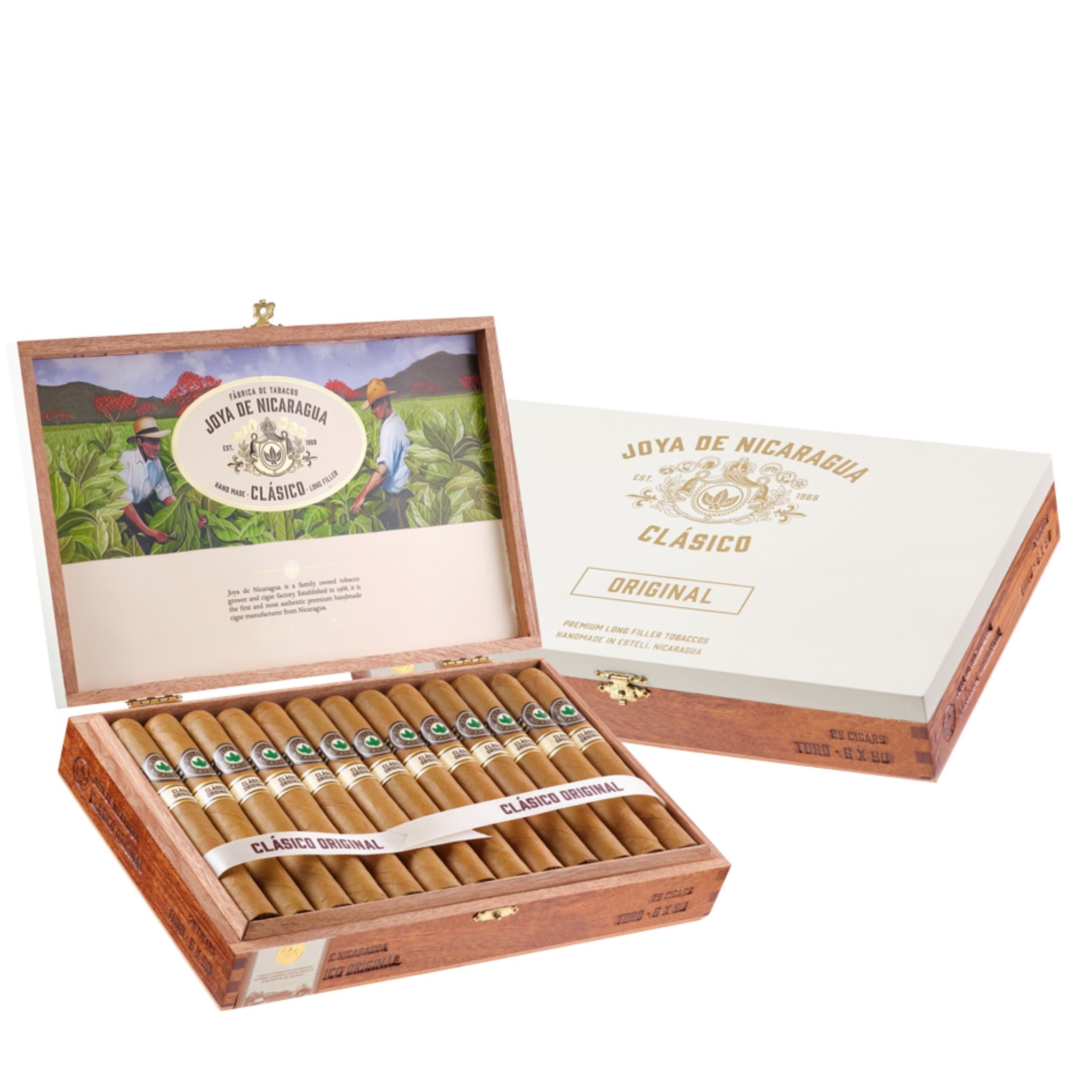 Joya De Nicaragua Clasico Seleccion B Cigar – Robusto House Ltd