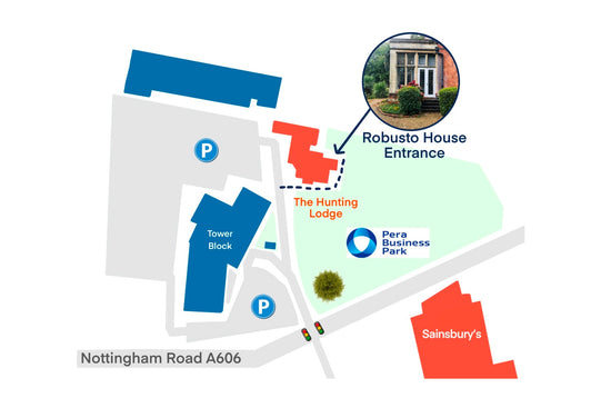 Map directions Robusto House Ltd