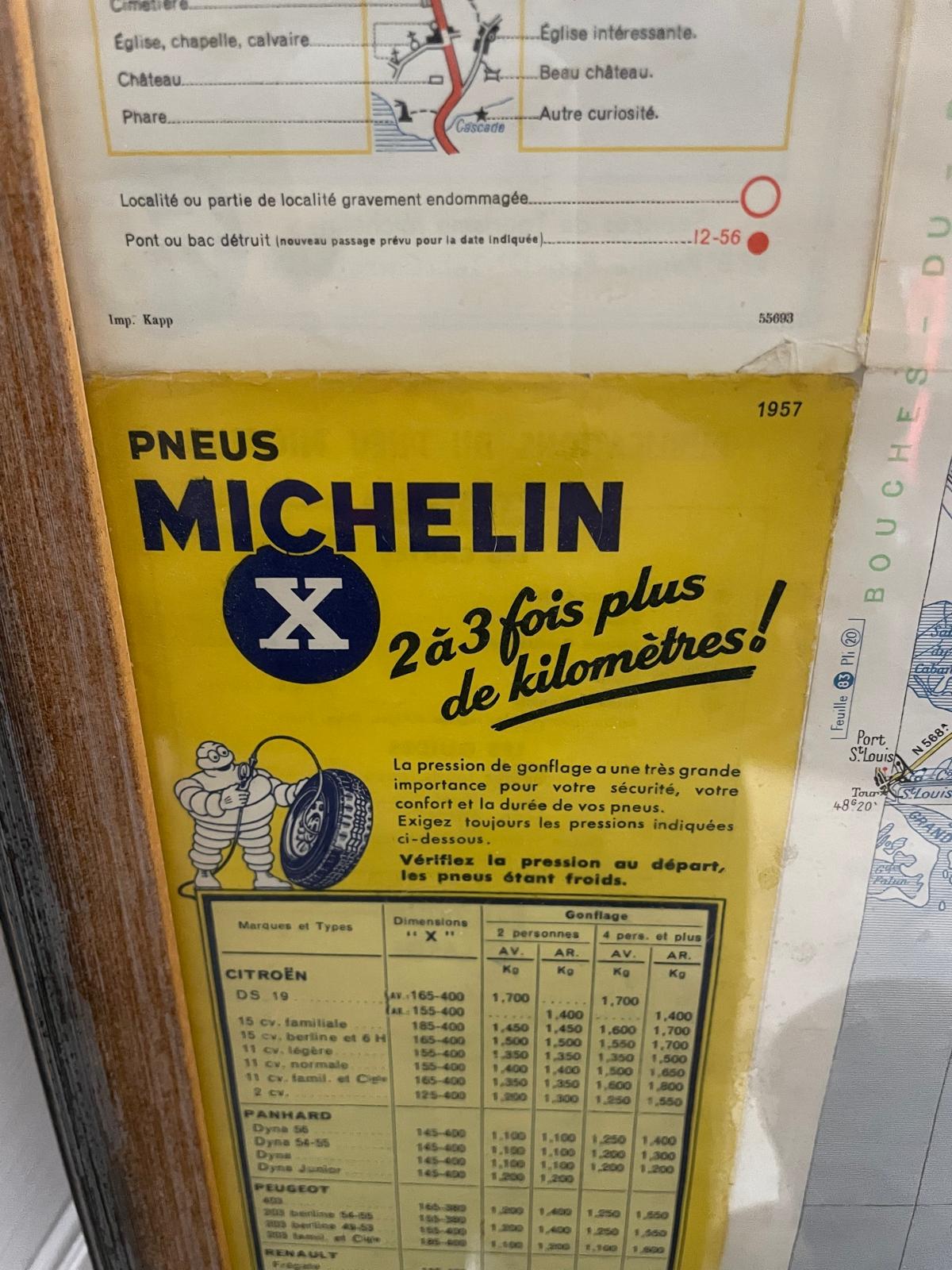 Michelin Map 1957