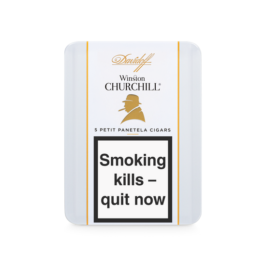 Winston Churchill Petit Panatela Racconteur tin of 5 cigars