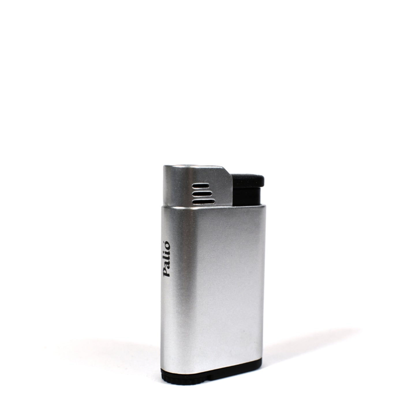 Palio Torcia Single Jet Flame Cigar Lighter -Silver