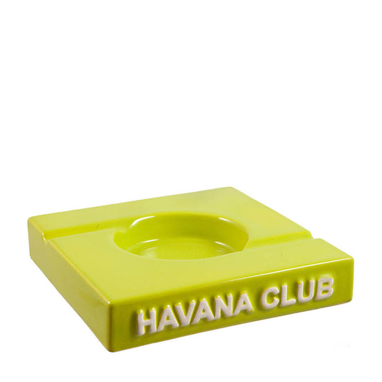Load image into Gallery viewer, Havana Club El Duplo Cigar Ashtray Fennel Green
