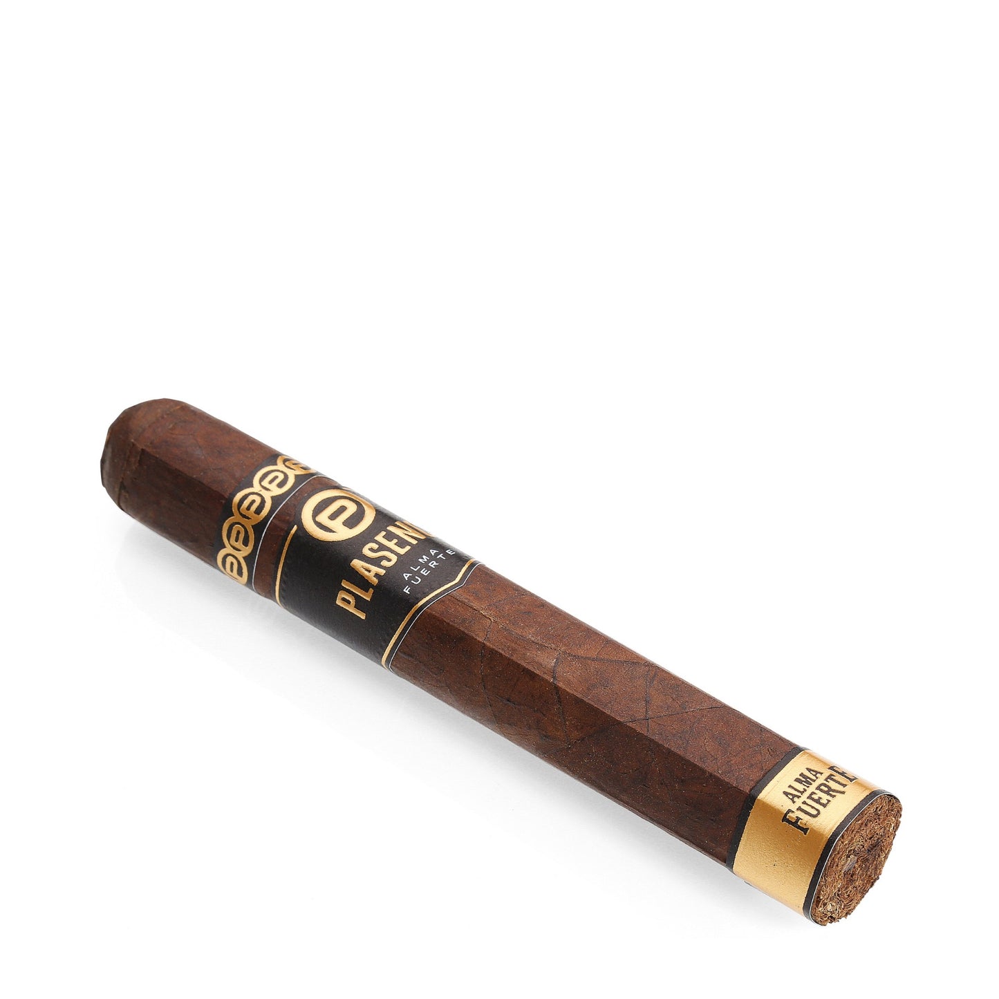 side view of Plasencia Alma Fuerte Hexagonal Sixto II cigar