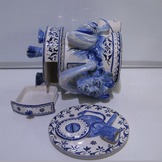 Tobacco Jar Art Nouveau - Ceramic